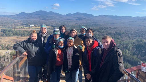 group of young 2021 Lake Placid Youth Summit attendees