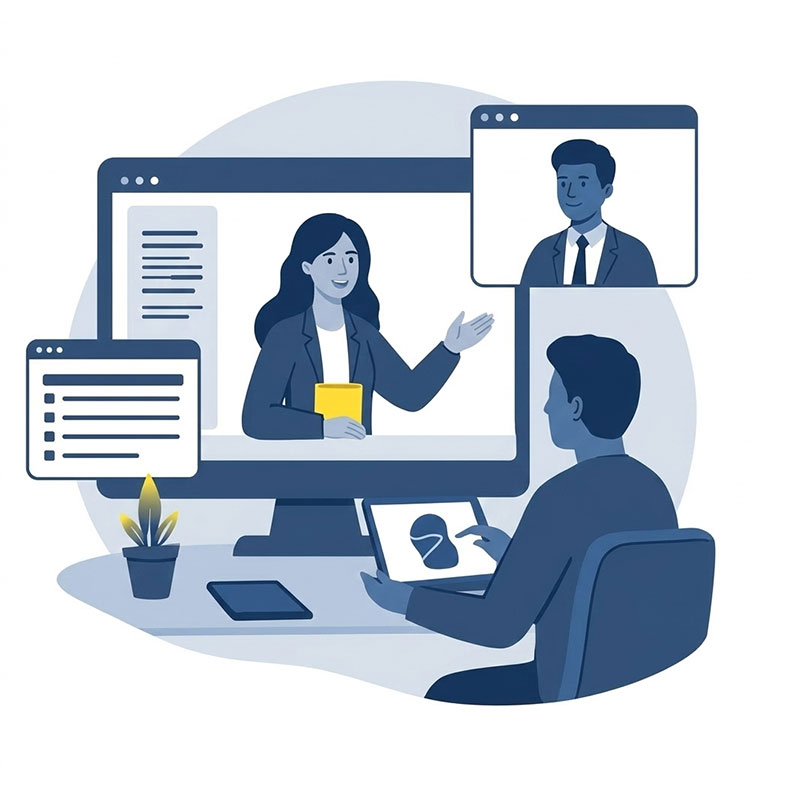 graphic depicting networking leaders