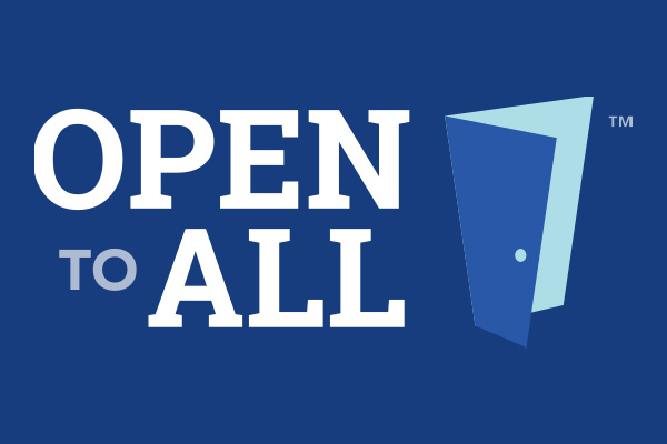 Open to All logo