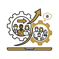 Workforce Community Alignment graphic icon